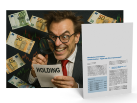 Mandanten-Information: GmbH-Holding: Hype oder Steuersparmodell?