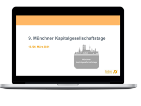 Seminaraufzeichnung - 9. Münchner Kapitalgesellschaftstage 2021