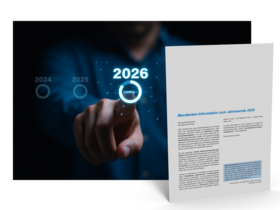 Mandanten-Information zum Jahresende 2025