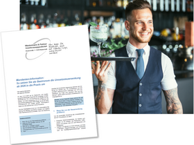 Mandanten-Information: So setzen Sie als Gastronom die Umsatzsteuersenkung ab 2026 in die Praxis um