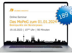 Onlineseminar: Das MoPeG zum 01.01.2024 – Auswirkungen auf die Beraterpraxis