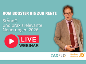 Steueränderungsgesetz und weitere praxisrelevante Neuerungen 2026 - Online-Seminar