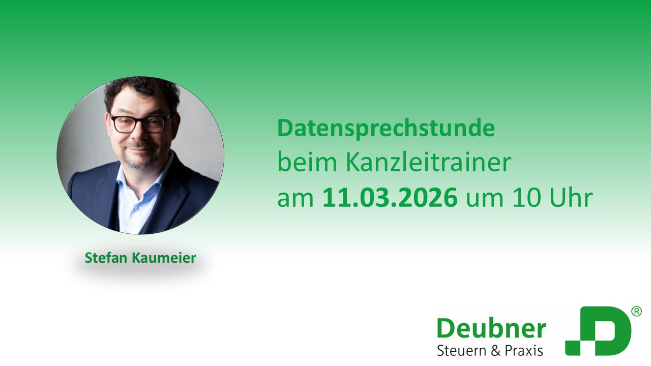 Datensprechstunde