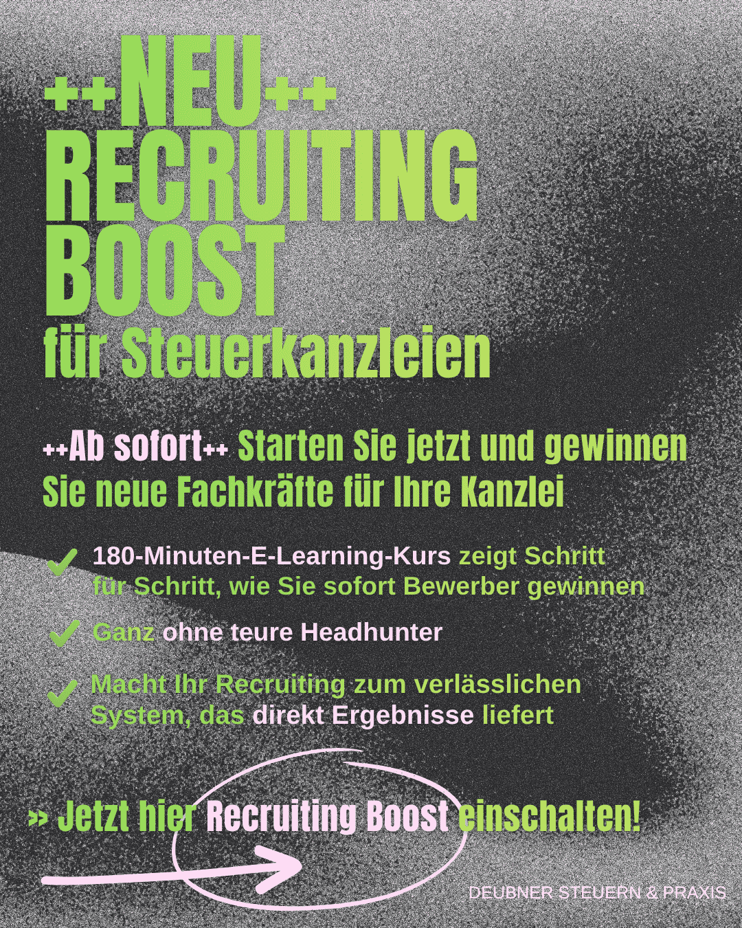 RecruitingBoost für Steuerkanzleien