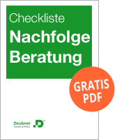 Checkliste Nachfolgeberatung